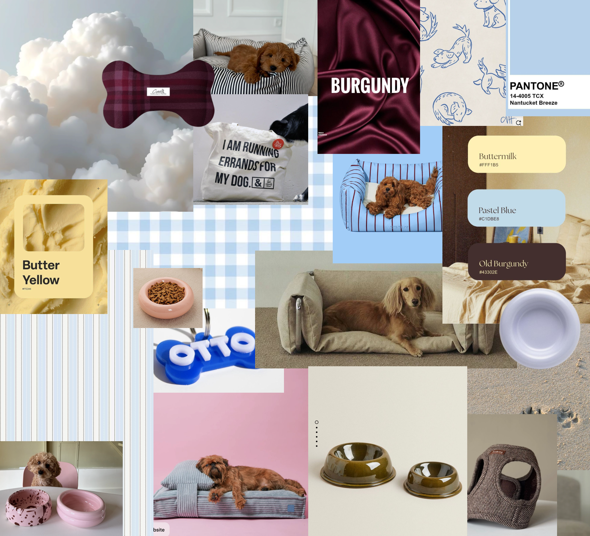 WUF moodboard