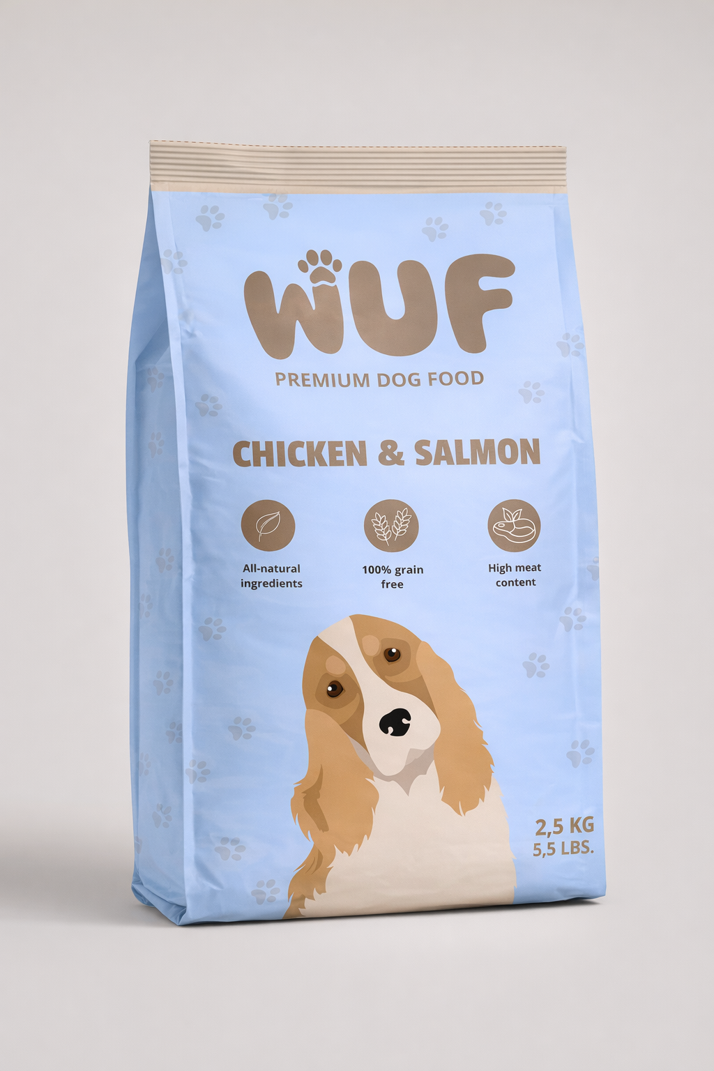 WUF webshop homepage